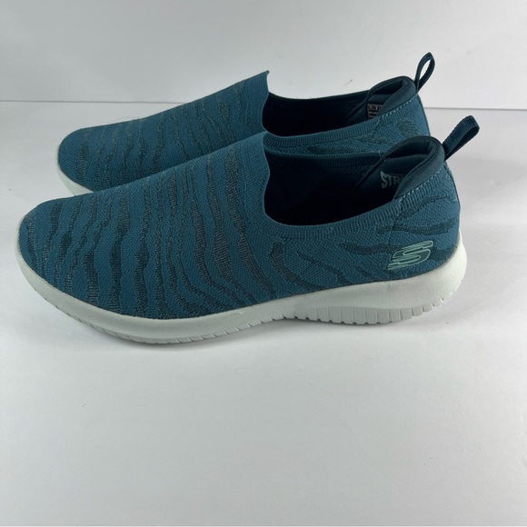 Teal Slip-On Sneakers - Picture 5 of 10